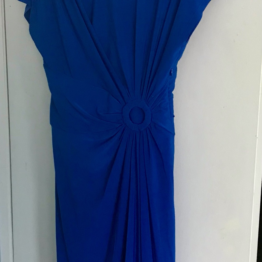 Jones New York Vibrant Blue  Dress